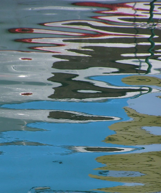 Riflessi - il Canale dello Stagno, Ostia